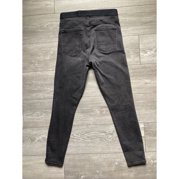 GAP Pants Size 31r Dark Wash Resolution Pull-On Skinny Leggings Stretch Denim - Picture 9 of 10